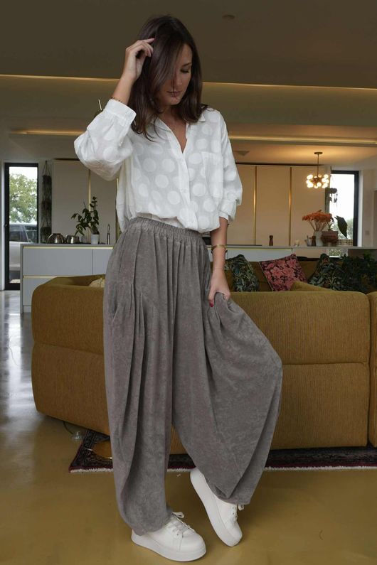 The Terry B Sia Pant Mocha